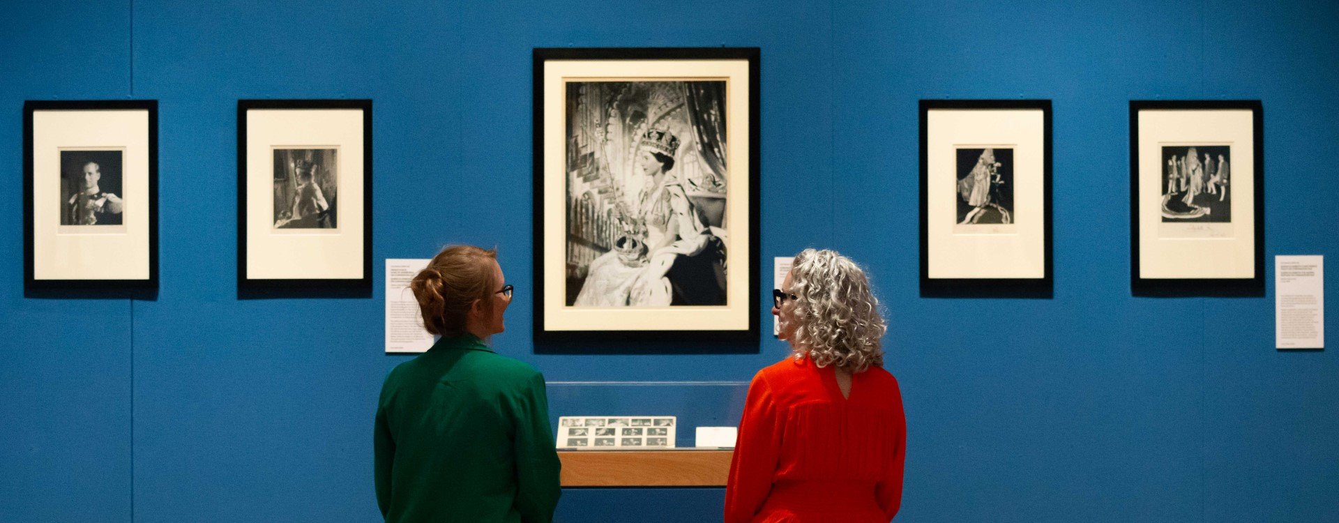 Images by Cecil Beaton in the exhibition 'Royal Portraits: A Century of Photography'