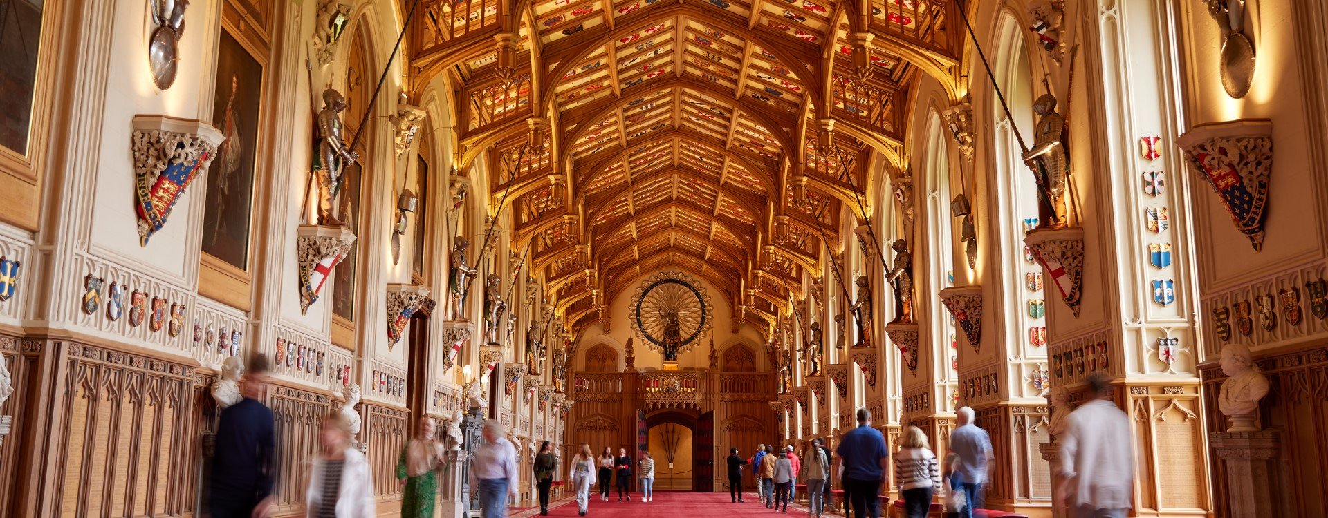 St George's Hall in Windsor Castle