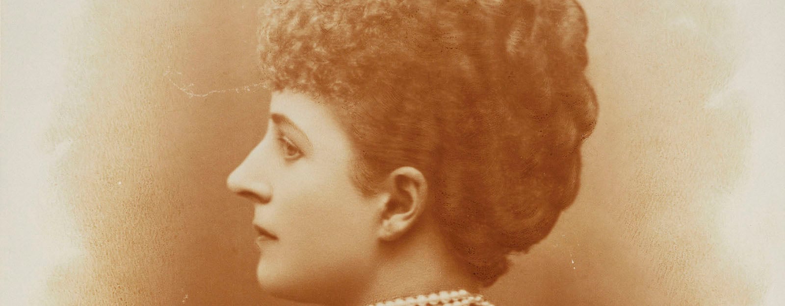Photograph of Queen Alexandra by Alice Hughes